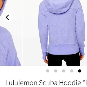 NWT Lululemon Scuba Hoodie IV Sz 6